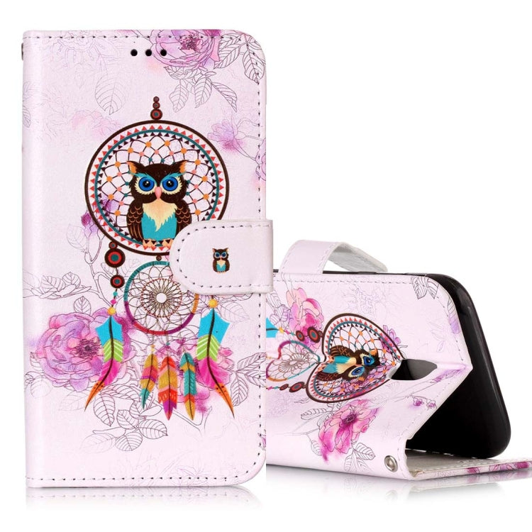 For Galaxy J3 (2017) (EU Version) Gloss Oil Embossed Horizontal Flip Leather Case with Holder & Card Slots & Wallet & Photo Frame