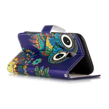 Load image into Gallery viewer, For Galaxy J5 (2017) (EU Version) Gloss Oil Embossed Horizontal Flip Leather Case with Holder &amp; Card Slots &amp; Wallet &amp; Photo Frame