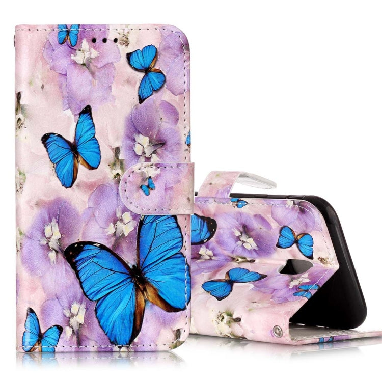 For Galaxy J5 (2017) (EU Version) Gloss Oil Embossed Horizontal Flip Leather Case with Holder & Card Slots & Wallet & Photo Frame, For Galaxy J5 (2017) (EU Version)