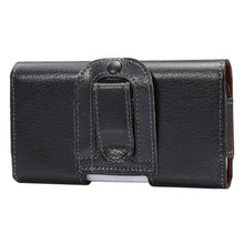 Load image into Gallery viewer, 5.2 inch Litchi Texture Vertical Flip Thwartwise Genuine Leather Case / Waist Bag with Rotatable Back Splint for iPhone X  &amp; Galaxy S7 &amp; S6 Edge &amp; S6 &amp; S5, Sony Xperia Z5 &amp; Z4 &amp; Z3, Huawei P9 &amp; P8, etc