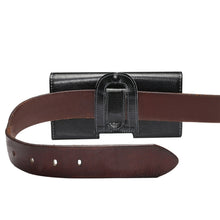 Load image into Gallery viewer, 5.2 inch Litchi Texture Vertical Flip Thwartwise Genuine Leather Case / Waist Bag with Rotatable Back Splint for iPhone X  &amp; Galaxy S7 &amp; S6 Edge &amp; S6 &amp; S5, Sony Xperia Z5 &amp; Z4 &amp; Z3, Huawei P9 &amp; P8, etc