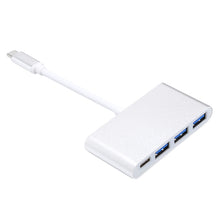 Load image into Gallery viewer, 4 in 1 3 x USB 3.0 Ports &amp; USB-C / Type-C Female to USB-C / Type-C Male Hub Splitter Adapter, 3xUSB 3.0+Type-c