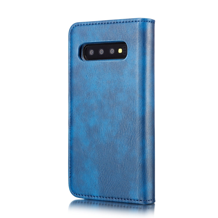 DG.MING Crazy Horse Texture Flip Detachable Magnetic Leather Case for Samsung Galaxy S10 Plus, with Holder & Card Slots & Wallet
