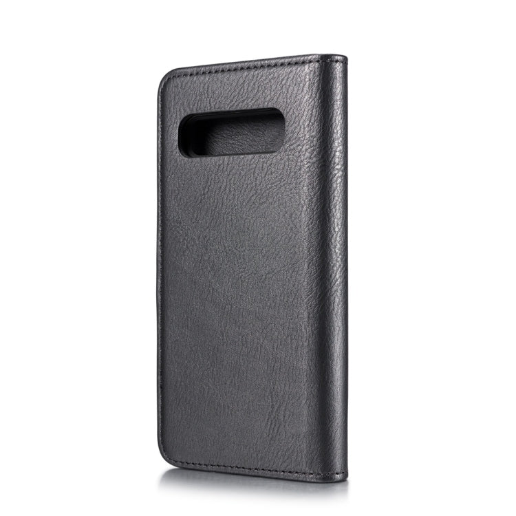 DG.MING Crazy Horse Texture Flip Detachable Magnetic Leather Case for Samsung Galaxy S10, with Holder & Card Slots & Wallet