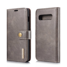 Load image into Gallery viewer, DG.MING Crazy Horse Texture Flip Detachable Magnetic Leather Case for Samsung Galaxy S10, with Holder &amp; Card Slots &amp; Wallet, For Samsung Galaxy S10, Galaxy S10
