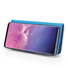 Load image into Gallery viewer, DG.MING Crazy Horse Texture Flip Detachable Magnetic Leather Case for Samsung Galaxy S10, with Holder &amp; Card Slots &amp; Wallet, For Samsung Galaxy S10, Galaxy S10