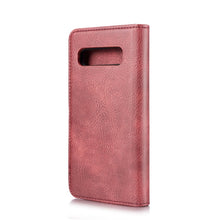 Load image into Gallery viewer, DG.MING Crazy Horse Texture Flip Detachable Magnetic Leather Case for Samsung Galaxy S10, with Holder &amp; Card Slots &amp; Wallet, Galaxy S10, For Samsung Galaxy S10