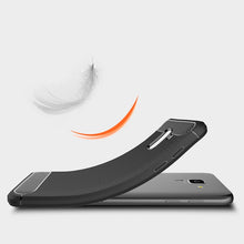 Load image into Gallery viewer, Brushed Texture Carbon Fiber Shockproof TPU Case for Galaxy J6 2018 (EU Version), Galaxy J6 2018 (EU Version)