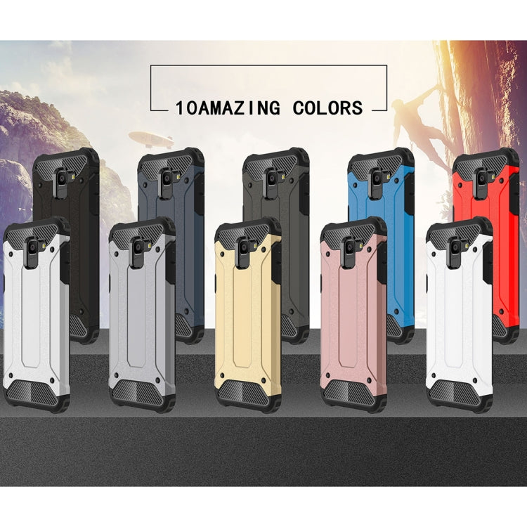 Full-body Rugged TPU + PC Combination Case for Galaxy J6 2018 (EU Version)