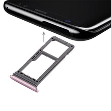 Load image into Gallery viewer, For Galaxy S8 SIM Card Tray + Micro SD Tray, For Samsung Galaxy S8, For Galaxy S8, For Galaxy S8 Pink, For Galaxy S8 Grey