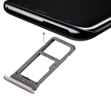 Load image into Gallery viewer, For Galaxy S8 SIM Card Tray + Micro SD Tray, For Samsung Galaxy S8, For Galaxy S8, For Galaxy S8 Pink, For Galaxy S8 Grey