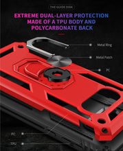 Load image into Gallery viewer, Sergeant Armor Shockproof TPU + PC Protective Case for Galaxy S10e, with 360 Degree Rotation Holder, For Galaxy S10e