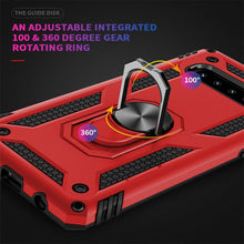 Load image into Gallery viewer, Sergeant Armor Shockproof TPU + PC Protective Case for Galaxy S10, with 360 Degree Rotation Holder