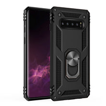 Load image into Gallery viewer, Sergeant Armor Shockproof TPU + PC Protective Case for Galaxy S10 Plus, with 360 Degree Rotation Holder, For Galaxy S10 Plus