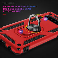 Load image into Gallery viewer, Sergeant Armor Shockproof TPU + PC Protective Case for Galaxy S10 Plus, with 360 Degree Rotation Holder, For Galaxy S10 Plus