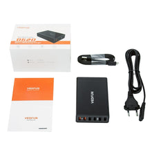 Load image into Gallery viewer, VEDFUN TurboCube D620 Six Ports Quick Charge 3.0 + SDDC Technology USB Charger, EU/US/UK Plug