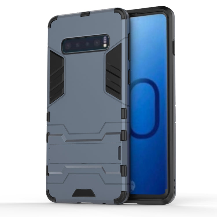 Shockproof PC + TPU Case for Galaxy S10, with Holder
