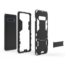 Load image into Gallery viewer, Shockproof PC + TPU Case for Galaxy S10, with Holder, For Samsung Galaxy S10