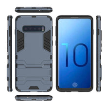Load image into Gallery viewer, Shockproof PC + TPU Case for Galaxy S10, with Holder, For Samsung Galaxy S10