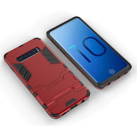 Shockproof PC + TPU Case for Galaxy S10, with Holder