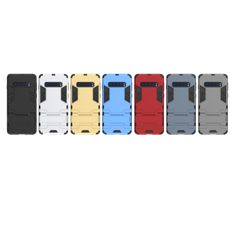Shockproof PC + TPU Case for Galaxy S10, with Holder