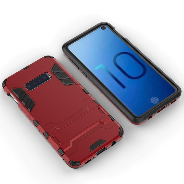Shockproof PC + TPU Case for Galaxy S10e, with Holder