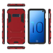 Load image into Gallery viewer, Shockproof PC + TPU Case for Galaxy S10e, with Holder