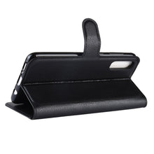 Load image into Gallery viewer, Litchi Texture Horizontal Flip Leather Case for Galaxy A50, with Wallet &amp; Holder &amp; Card Slots