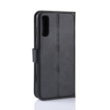 Load image into Gallery viewer, Litchi Texture Horizontal Flip Leather Case for Galaxy A50, with Wallet &amp; Holder &amp; Card Slots