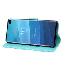 Load image into Gallery viewer, Rose Embossed Horizontal Flip PU Leather Case for Galaxy S10 Plus, with Holder &amp; Card Slots &amp; Wallet
