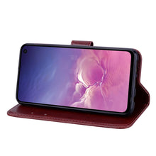 Load image into Gallery viewer, Rose Embossed Horizontal Flip PU Leather Case for Galaxy S10e, with Holder &amp; Card Slots &amp; Wallet