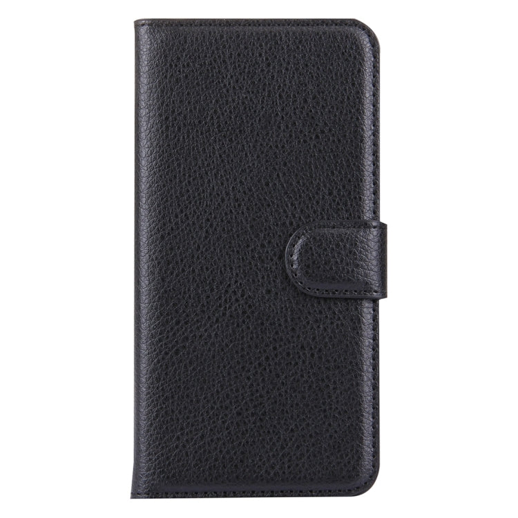 For Galaxy S6 / G920 Litchi Texture Horizontal Flip Leather Case with Holder & Card Slots & Wallet