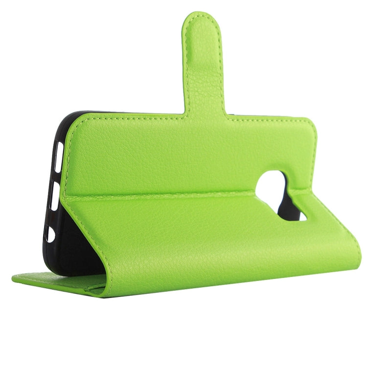 For Galaxy S7 / G930 Litchi Texture Horizontal Flip Leather Case with Holder & Card Slots & Wallet