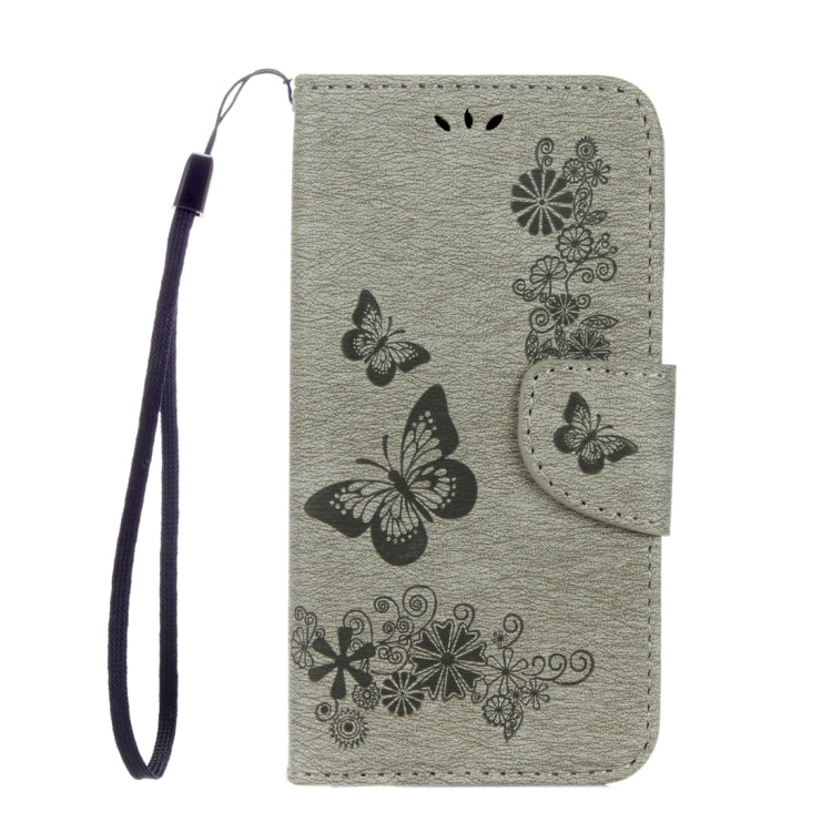 For Galaxy S8 Butterflies Embossing Horizontal Flip Leather Case with Holder & Card Slots & Wallet & Lanyard