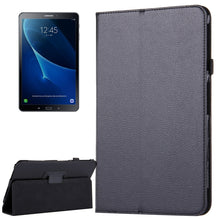 Load image into Gallery viewer, For Galaxy Tab A 10.1 / T580 Litchi Texture Magnetic Horizontal Flip Leather Case with Holder &amp; Sleep / Wake-up Function