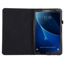 Load image into Gallery viewer, For Galaxy Tab A 10.1 / T580 Litchi Texture Magnetic Horizontal Flip Leather Case with Holder &amp; Sleep / Wake-up Function
