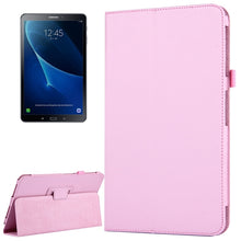 Load image into Gallery viewer, For Galaxy Tab A 10.1 / T580 Litchi Texture Magnetic Horizontal Flip Leather Case with Holder &amp; Sleep / Wake-up Function