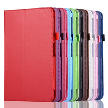 Load image into Gallery viewer, For Galaxy Tab A 10.1 / T580 Litchi Texture Magnetic Horizontal Flip Leather Case with Holder &amp; Sleep / Wake-up Function