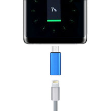 Load image into Gallery viewer, 8 Pin Female to USB-C / Type-C Male Metal Shell Adapter