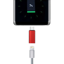 Load image into Gallery viewer, 8 Pin Female to USB-C / Type-C Male Metal Shell Adapter