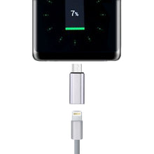 Load image into Gallery viewer, 8 Pin Female to USB-C / Type-C Male Metal Shell Adapter