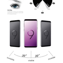 Load image into Gallery viewer, For Galaxy S9 0.3mm 9H Surface Hardness 3D Privacy Anti-glare Tempered Glass Protective Film