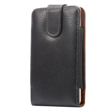 Load image into Gallery viewer, 5.5 inch Litchi Texture Vertical Flip Upright Genuine Leather Case / Waist Bag with Rotatable Back Splint for Huawei P9 Plus &amp; Honor 7i &amp; Honor 6 Plus, Galaxy Note 3 &amp; Note 2, etc