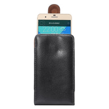 Load image into Gallery viewer, 5.5 inch Litchi Texture Vertical Flip Upright Genuine Leather Case / Waist Bag with Rotatable Back Splint for Huawei P9 Plus &amp; Honor 7i &amp; Honor 6 Plus, Galaxy Note 3 &amp; Note 2, etc