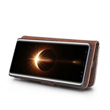 Load image into Gallery viewer, DG.MING for Galaxy Note 8 Crazy Horse Texture Horizontal Flip Detachable Magnetic Protective Case with Holder &amp; Card Slots &amp; Wallet, Galaxy Note 8
