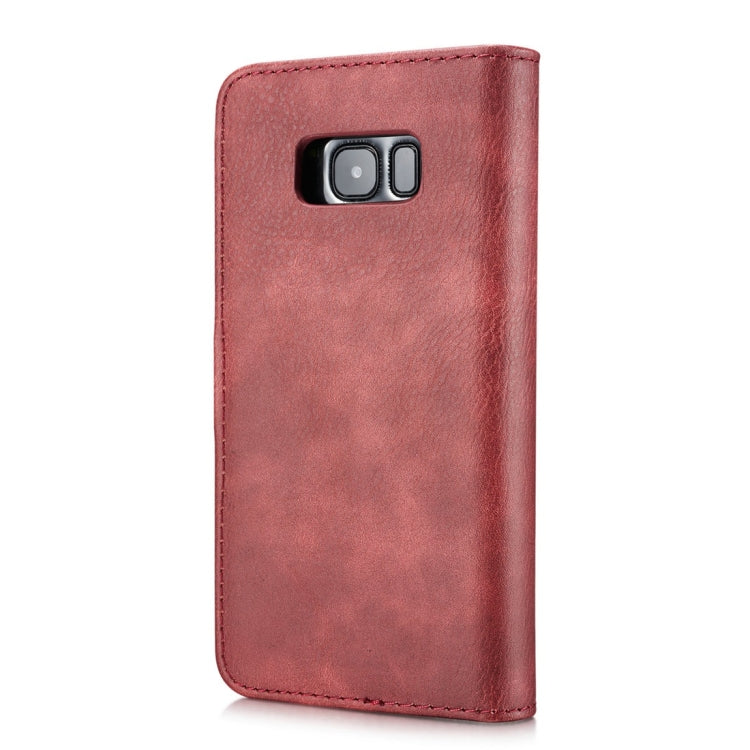 DG.MING for Galaxy S8+ / G955 Crazy Horse Texture Horizontal Flip Detachable Magnetic Protective Case with Holder & Card Slots & Wallet, Galaxy S8+