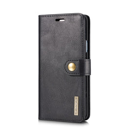 DG.MING for Galaxy S9+ Crazy Horse Texture Horizontal Flip Detachable Magnetic Protective Case with Holder & Card Slots & Wallet, Galaxy S9+