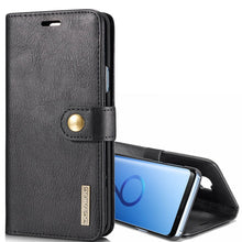 Load image into Gallery viewer, DG.MING for Galaxy S9+ Crazy Horse Texture Horizontal Flip Detachable Magnetic Protective Case with Holder &amp; Card Slots &amp; Wallet, Galaxy S9+