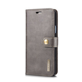 DG.MING for Galaxy S9+ Crazy Horse Texture Horizontal Flip Detachable Magnetic Protective Case with Holder & Card Slots & Wallet, Galaxy S9+