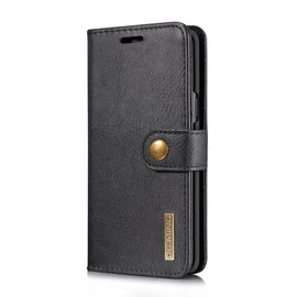 DG.MING for Galaxy S9 Crazy Horse Texture Horizontal Flip Detachable Magnetic Protective Case with Holder & Card Slots & Wallet, Galaxy S9